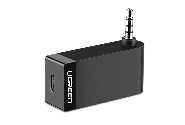 UGREEN Wireless Bluetooth 4.1 Music Audio Receiver Adapter with Mic & Batery - black (30348) — image 4