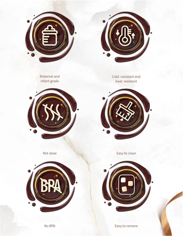 (5 PCS )YH917 Silicone Chocolate Bar Mold - BPA-Free, Heat-Resistant, Non-Stick Baking Tray, Measures 26 cm x 17 cm x 1.5 cm — image 2