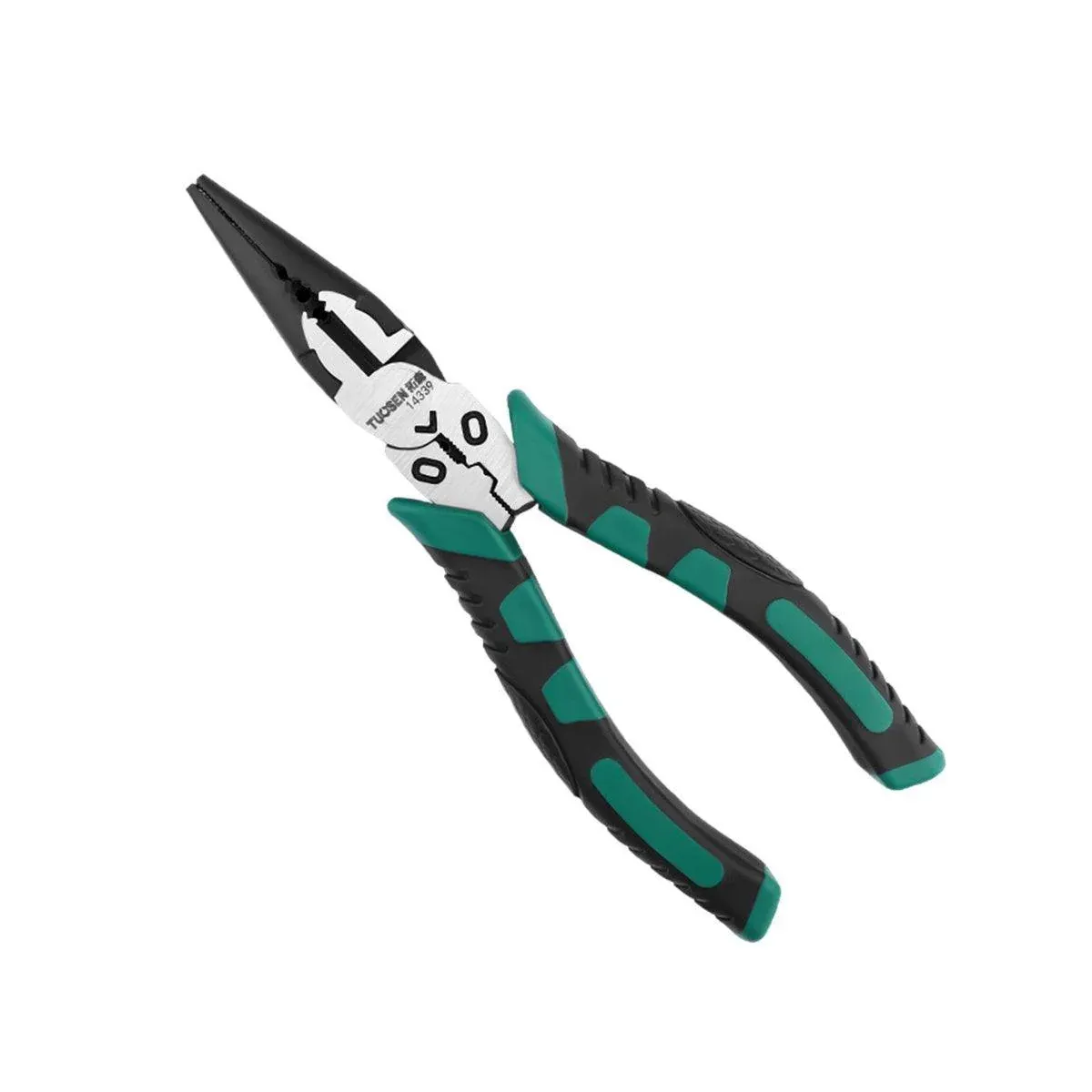 Labor-Saving Multi-Functional Tiger Pliers Flat Needle-Nose Diagonal Wire Pliers - Nose pliers-6inch