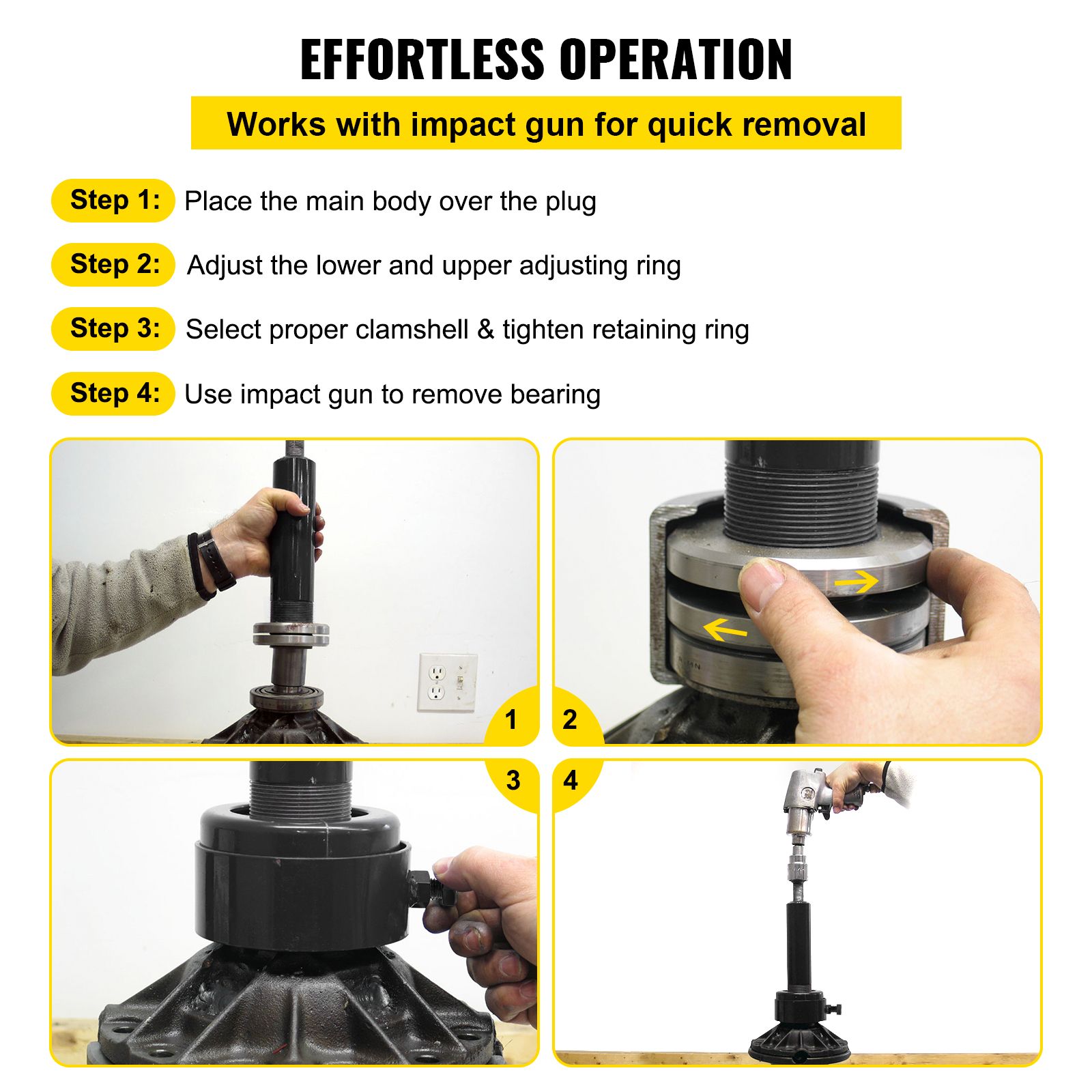 Carrier & Pinion Bearing Puller Clamshell B — image 5
