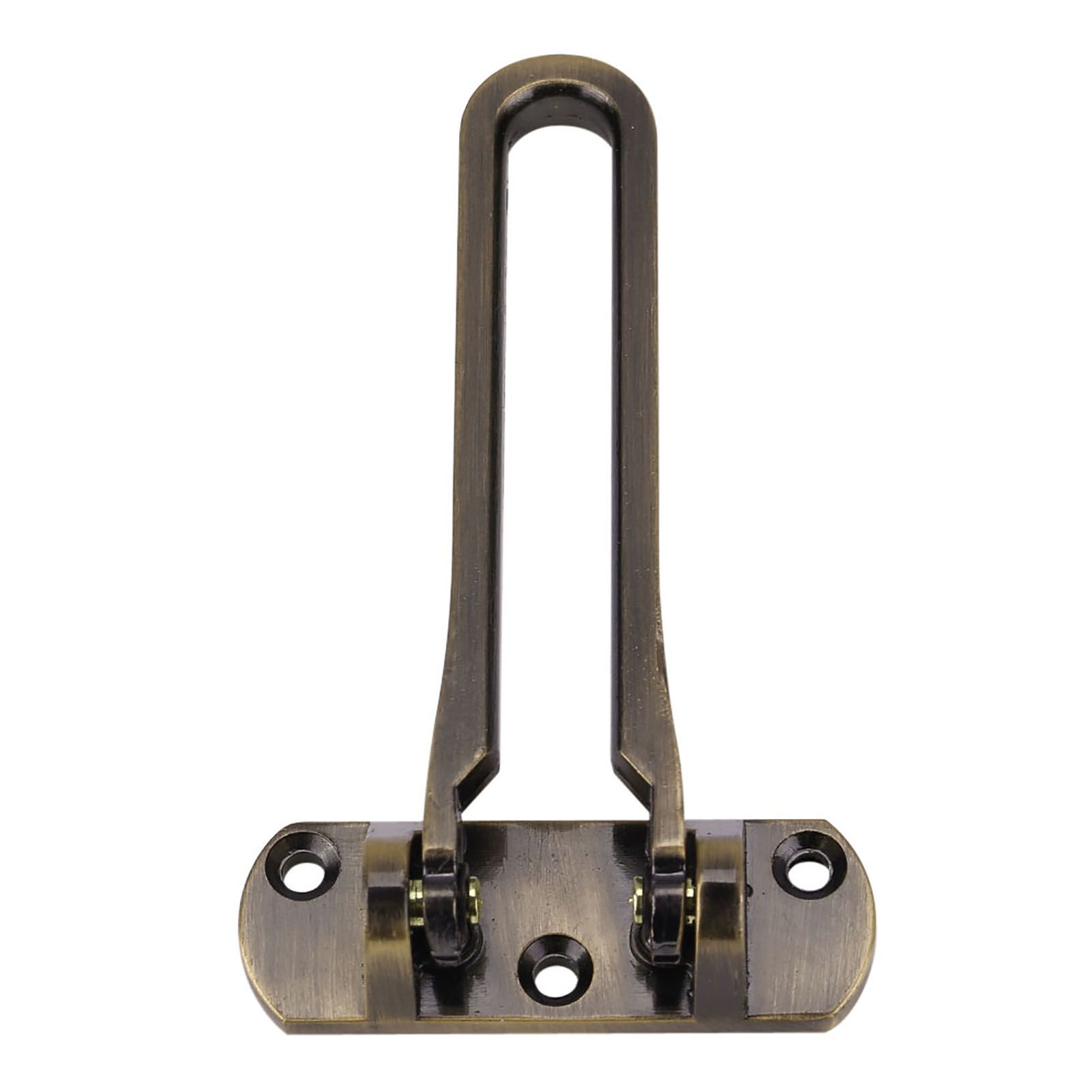 Heavy Duty Zinc Alloy Safety Guard Security Door Lock Latch for Home Hotel Door (Bronze) — image 6