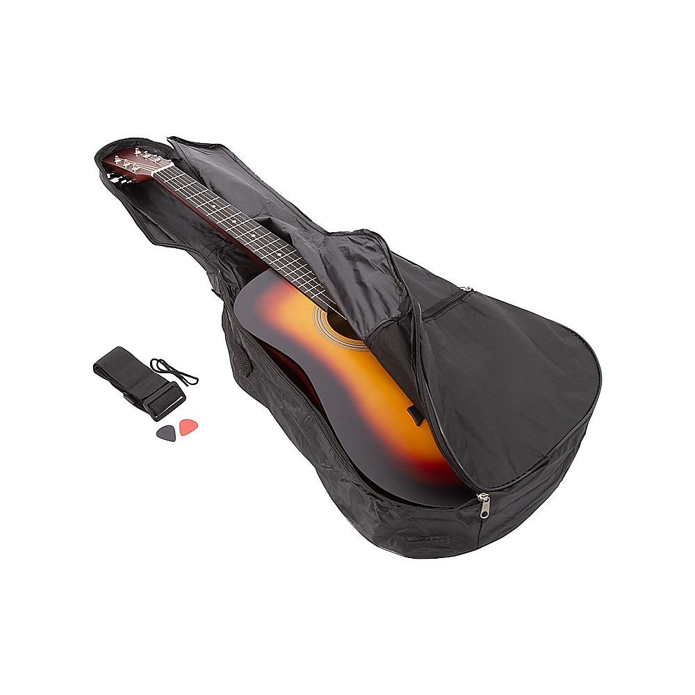 38" Full Size Acoustic Guitar – Beginner Wooden Guitar for Adults & Teens — image 5