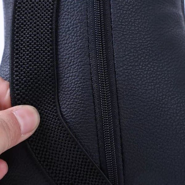 2 Pack Black Car Neck Pillow, Travel Headrest Cushion for Long Journeys, Neck Support Pillow, 25 x 17 x 9 cm Size โ image 4