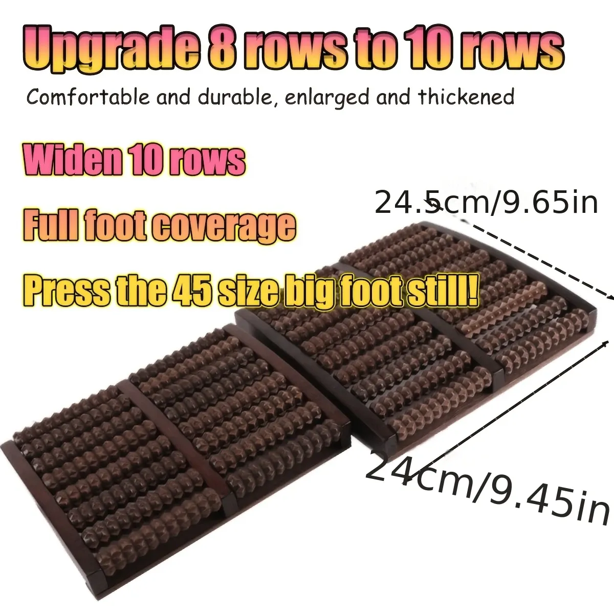 "Better Than Acupressure! The Solid Wood Foot Roller Families Love, Relieves Pain All Day Long" โ image 5