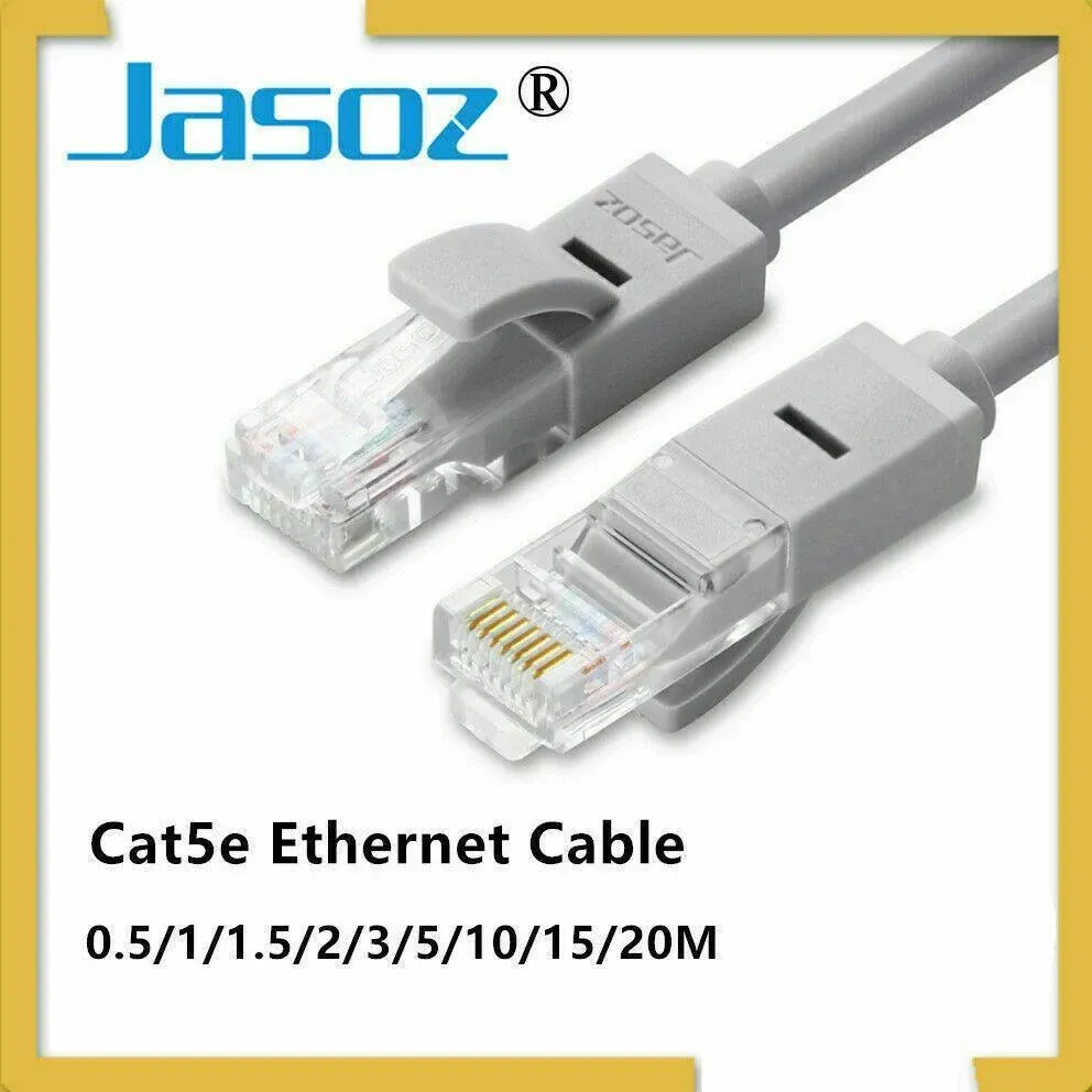 Jasoz Cat5E Ethernet Network Cable Lan Router Internet Patch 1 2 3 5 10 15 20M - 3 m โ image 2