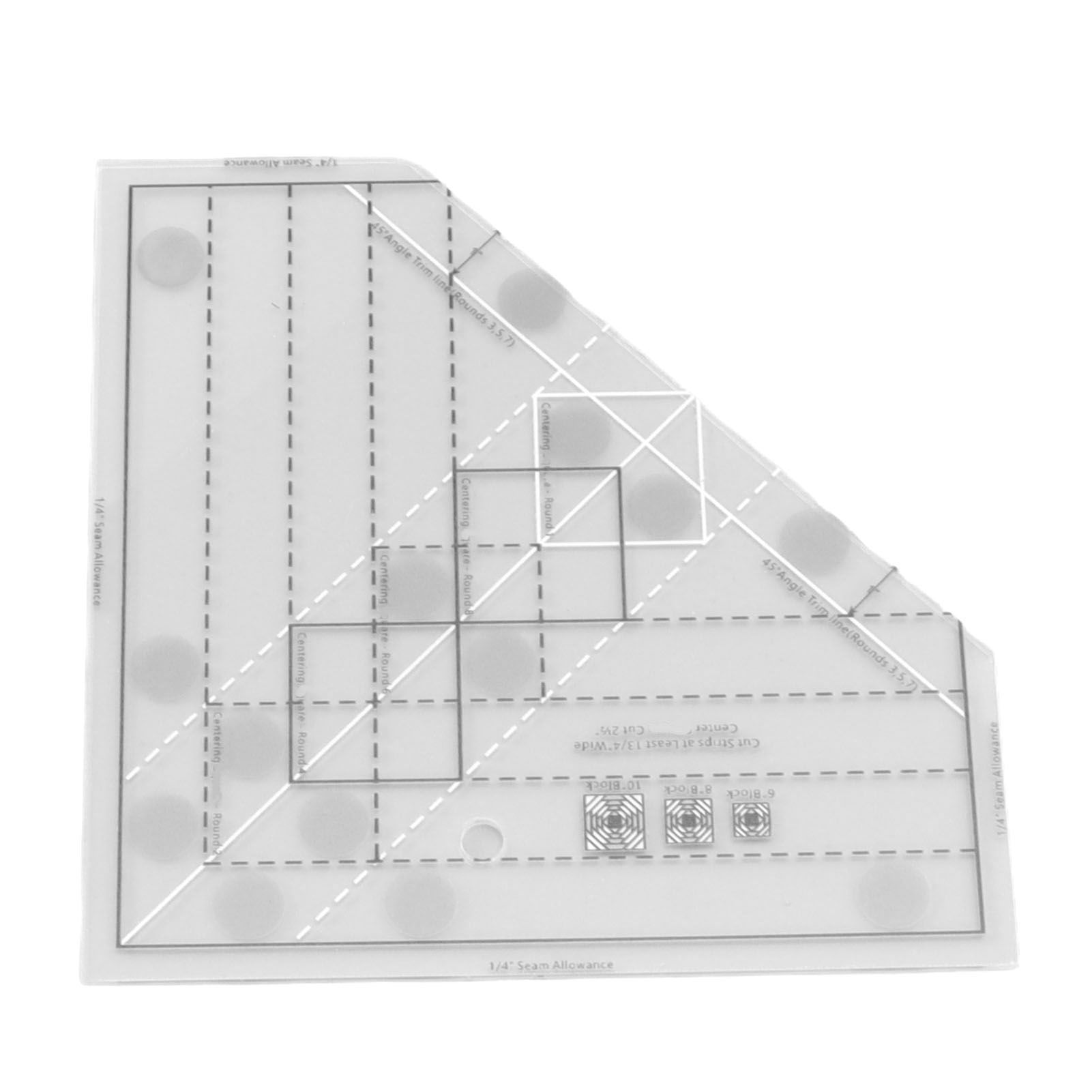 Grids Quilt Ruler Professional Acrylic Precise Scale Household Sewing Ruler for DIY Sewing Accessories โ image 5