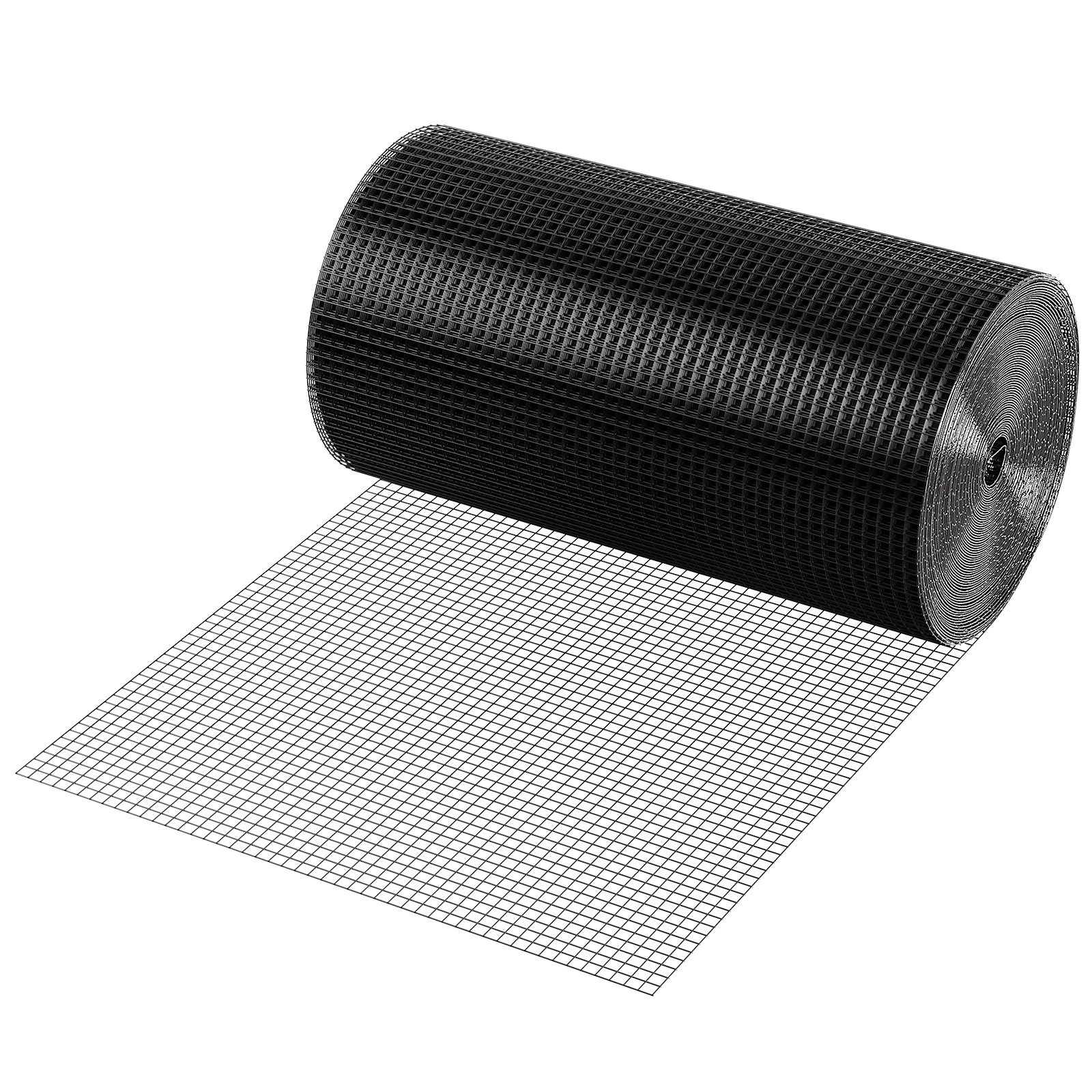 Hardware Cloth, 24'' x 100' Galvanized Wire Mesh Roll, 19 Gauge Chicken Wire Fence Roll, Vinyl Coating Metal Wire Mesh for Chicken Coop Barrier, Rabbit Snake
