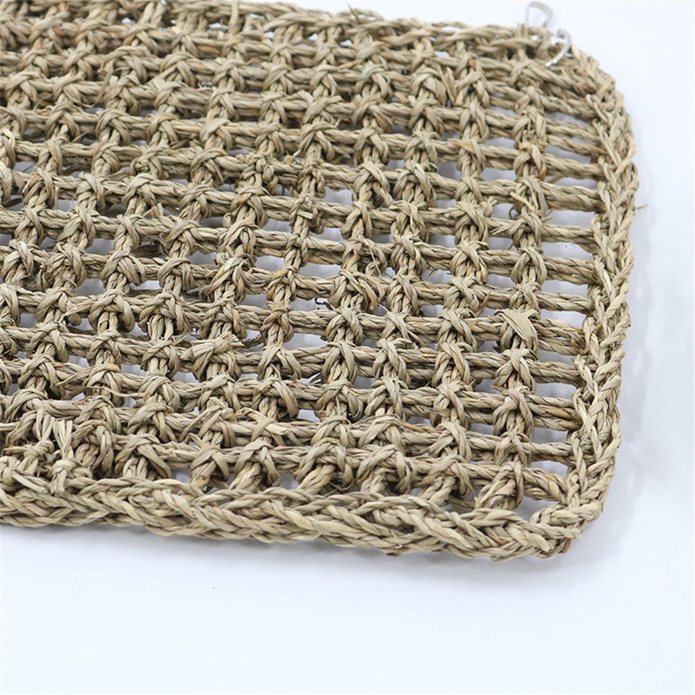Bird Foraging Wall Toy - Climbing Rope Net for Parakeet, Cockatiel, Finch, Parrot - Durable, Non-Toxic Bird Toy - Indoor, All Ages, 30*30cm โ image 2