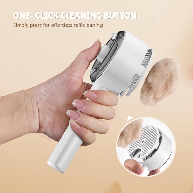 Cat Steam Brush, 4 In 1 Cat Steam Brush Self-Cleaning Cat Brush, Cat Brush With Water Tank Pet Grooming Brush For — image 4