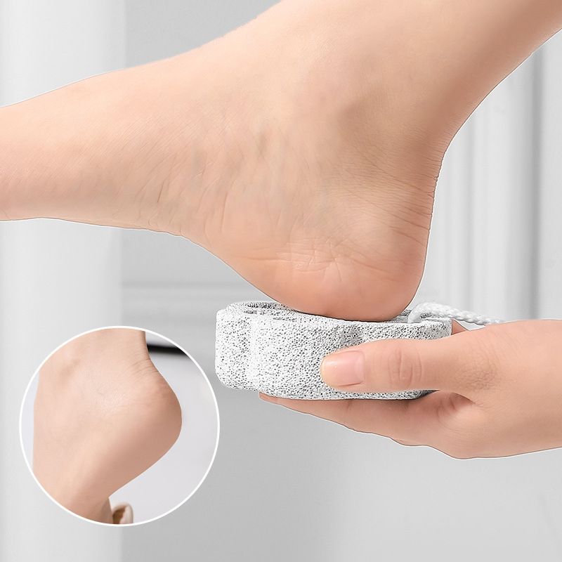 (6 Pack) WhiteNatural Pumice Stone for Feet Pedicure Skin Callus Remover Foot Scrub Exfoliator-9.6*8.5cm — image 5