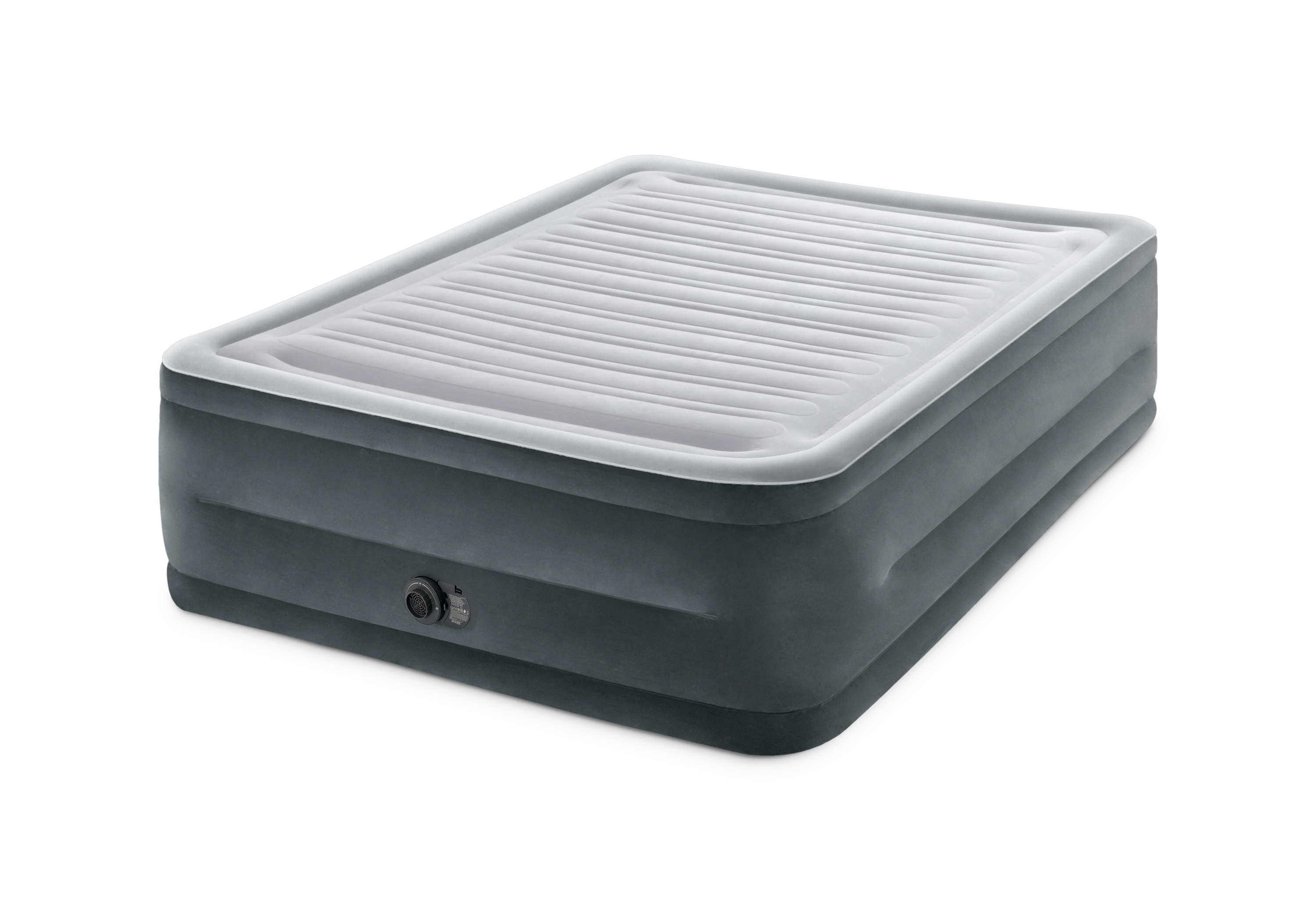 INTEX Queen Dura-Beam® Comfort Plush Air Mattress w/ Built-In USB Electric Pump 64418 — image 2
