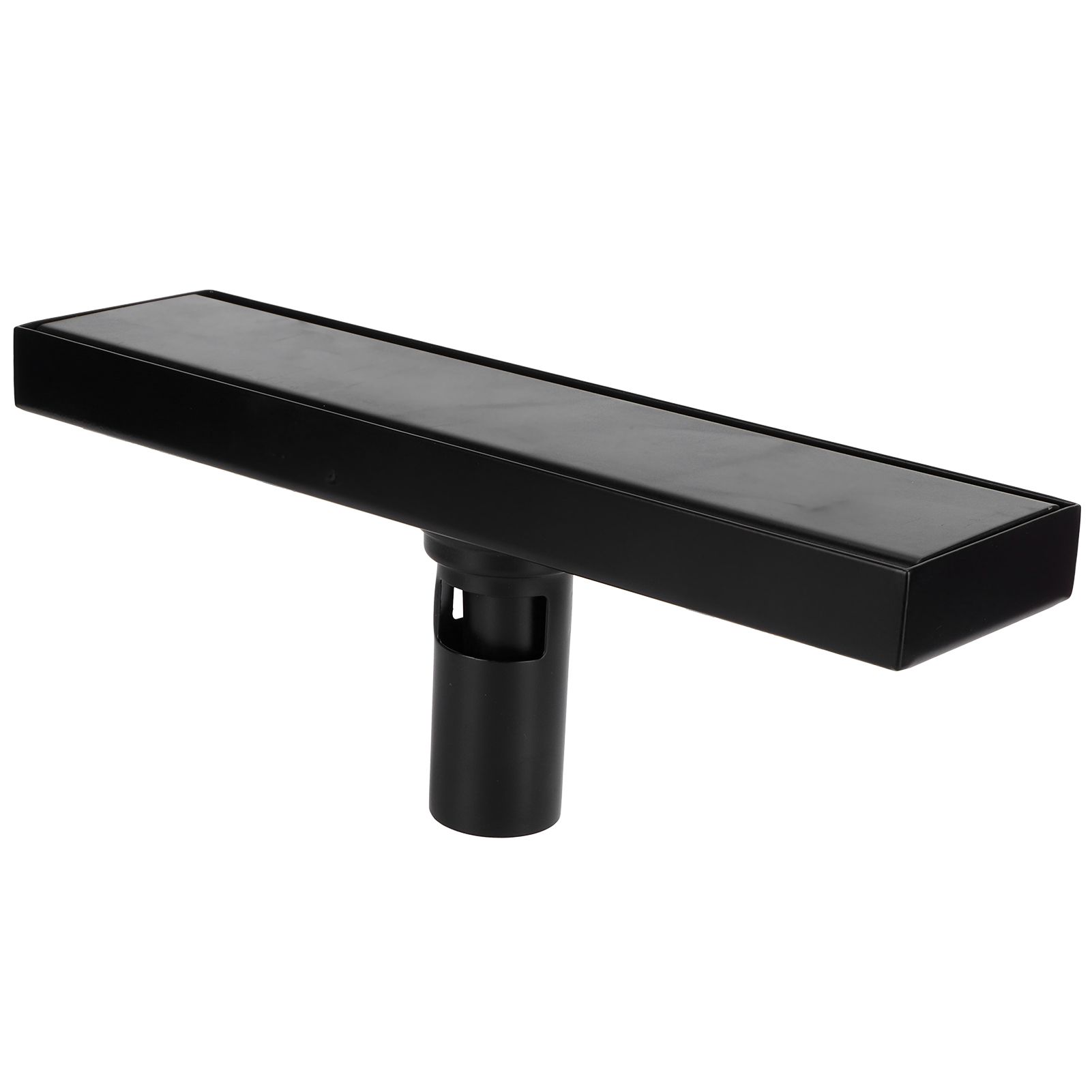 Floor Drain Set 304 Stainless Steel Linear Rectangular Shower Drain Matte Black 30cm — image 5