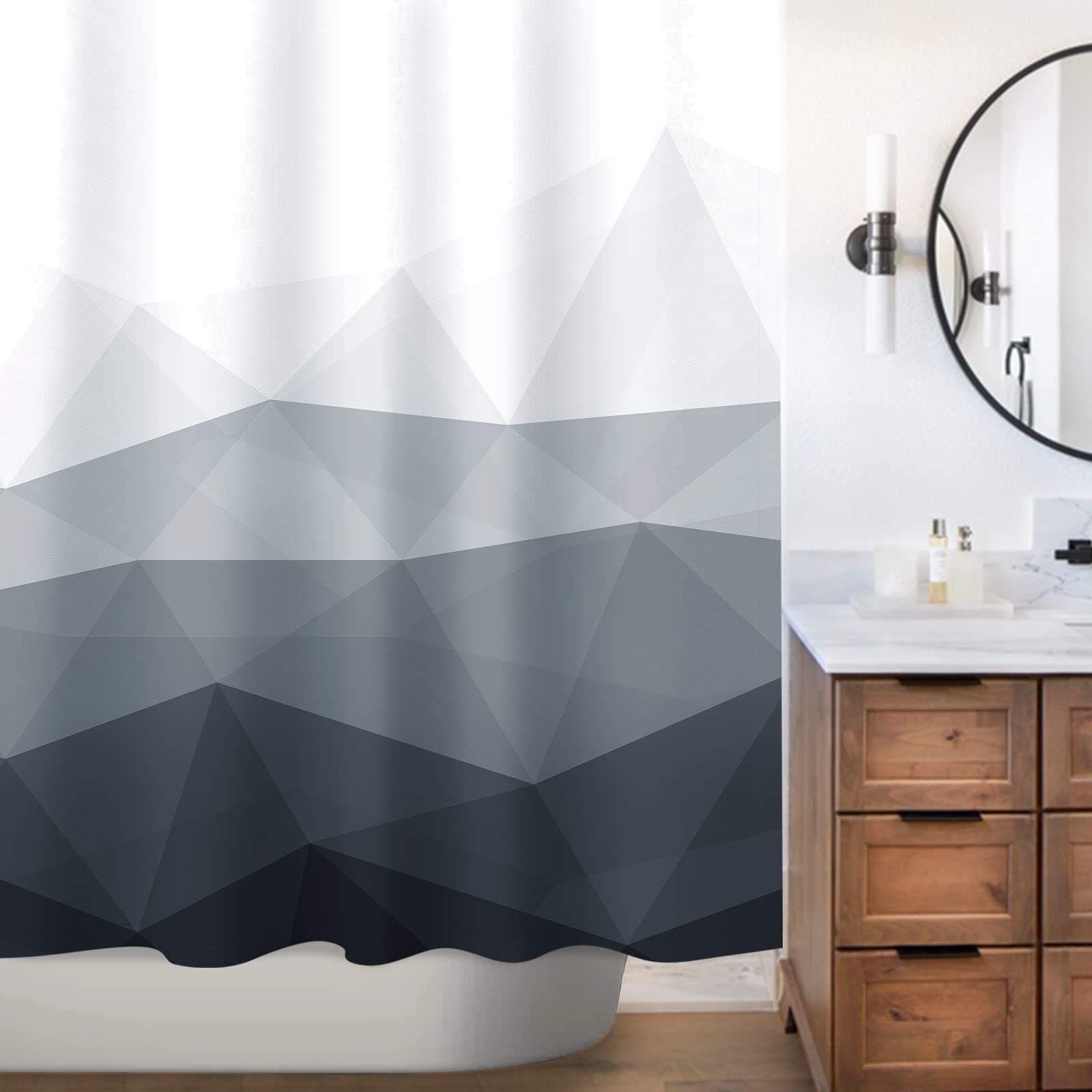 Fabric Shower Curtains for Bathroom Decor — image 3