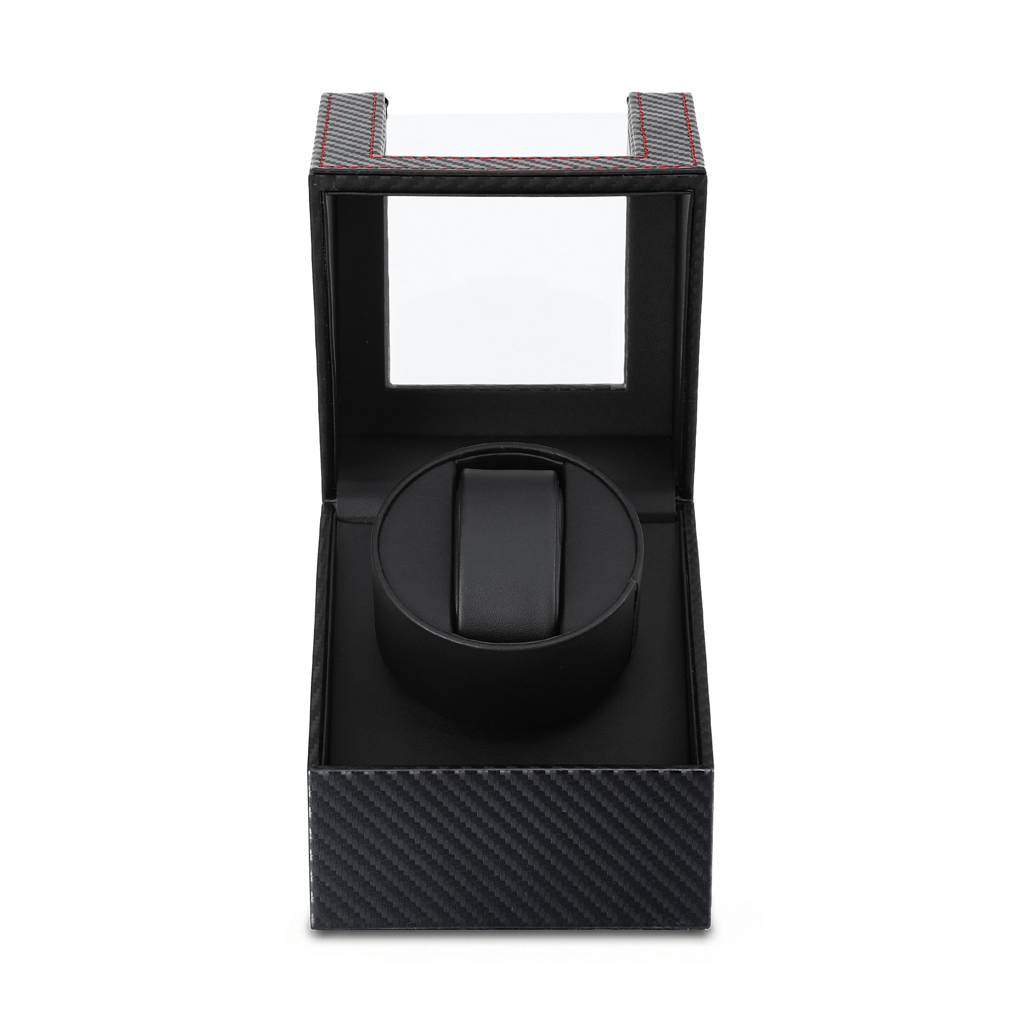Embellir Watch Winder Box Automatic Single Quiet Carbon Fibre Black — image 3