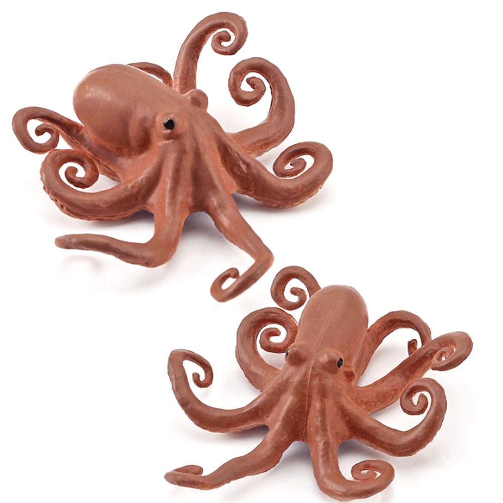 12PCS Mini Sea Toys for Kids Plastic Sea Animals Figurines Simulation Ocean Animals Model Decoration — image 4