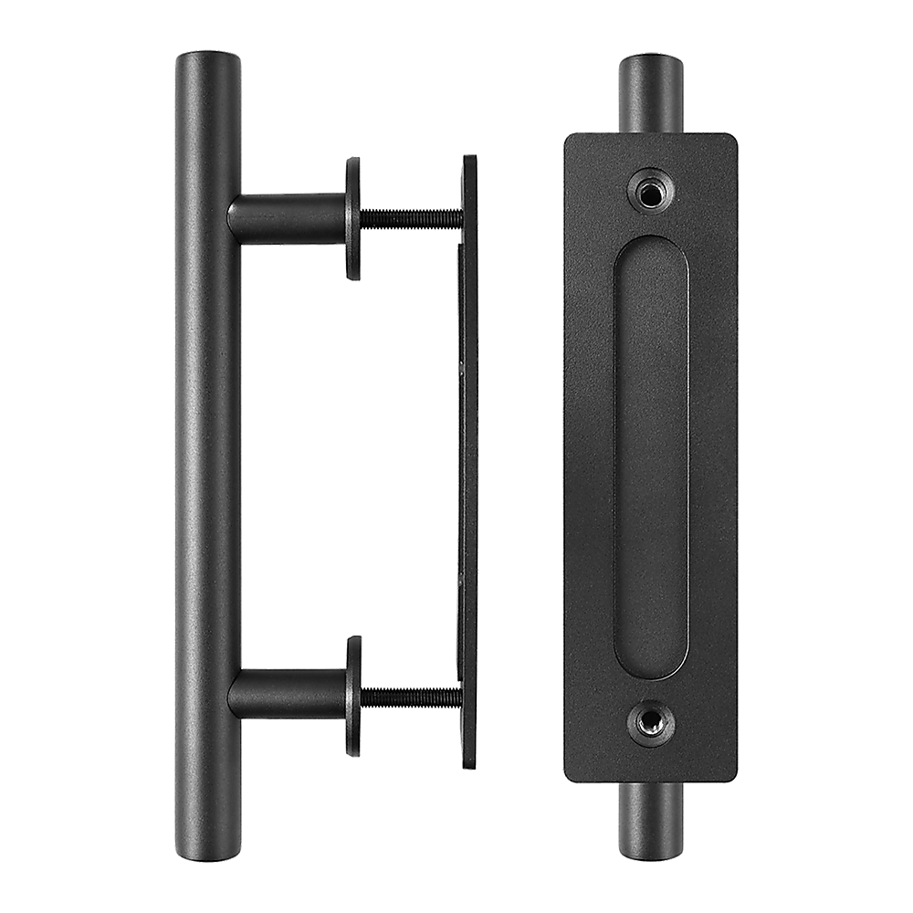 Carbon Steel Door Handle & Flush Pull Wood Door Gate Hardware 12" โ image 5
