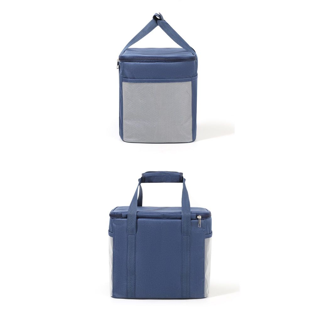 Insulated Lunch Bag for Women/Men - Reusable Lunch Box for Office Picnic Hiking Beach - Leakproof Cooler Tote Bag Organizer Strap for Adults - Blue โ image 3