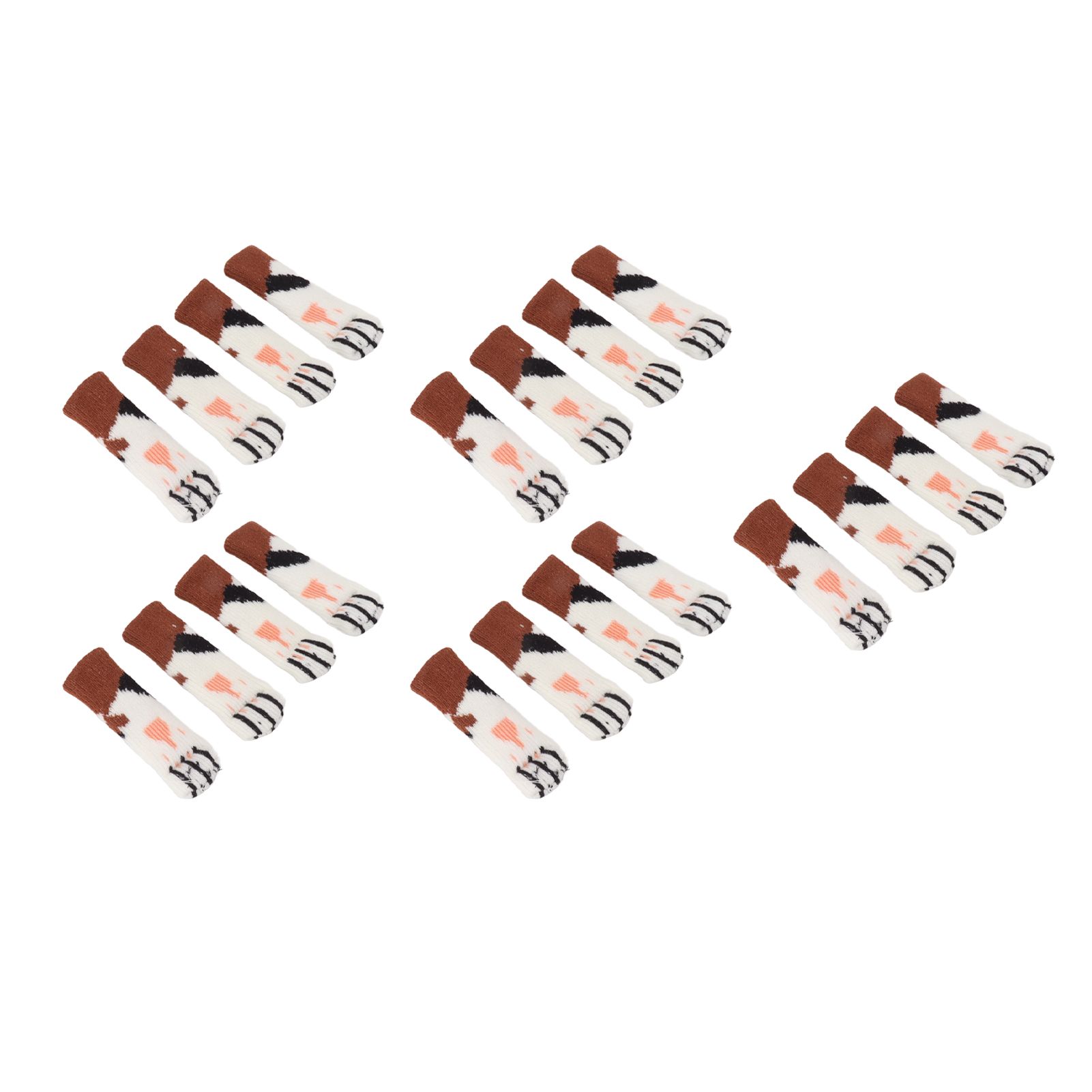 20Pcs Cat Paw Pattern Table Leg Protection Cover Thickened Furniture Chair Leg Feet Floor Protector for 7‑18cm — image 5