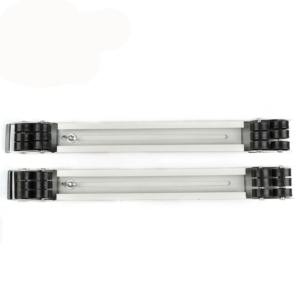 2PC Black+Lever Handle Furniture Lifter Heavy Roller Move Tool Set Moving Wheel Mover Sliders Kit โ image 4