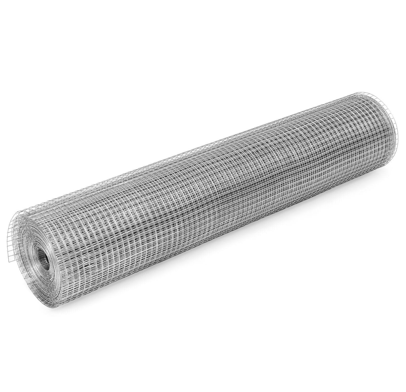YES4PETS 1 x 40M Galvanised Wire Mesh Garden Pet Chicken Coop Fencing Bird Netting Mesh — image 2