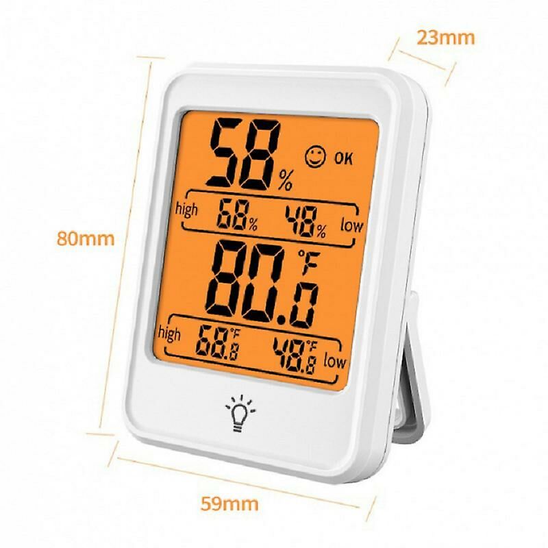 ROom Thermometer Digital Indoor Thermometer Hygrometer, Mini Temperature Monitor And Hygrometer For Home Office Air — image 2