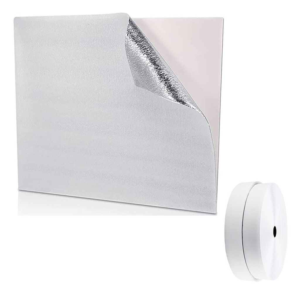 Attic Armour Attic Fan Cover, Door Whole House Attic Ceiling Fan Shutter Seal Cover, Whole House Fan Cover, 129 * 129cm（50.79in） — image 2
