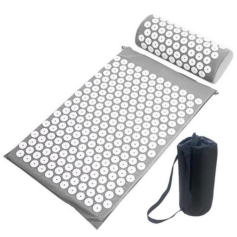 Body Massager Acupressure Cushion Mat(Grey) — image 4