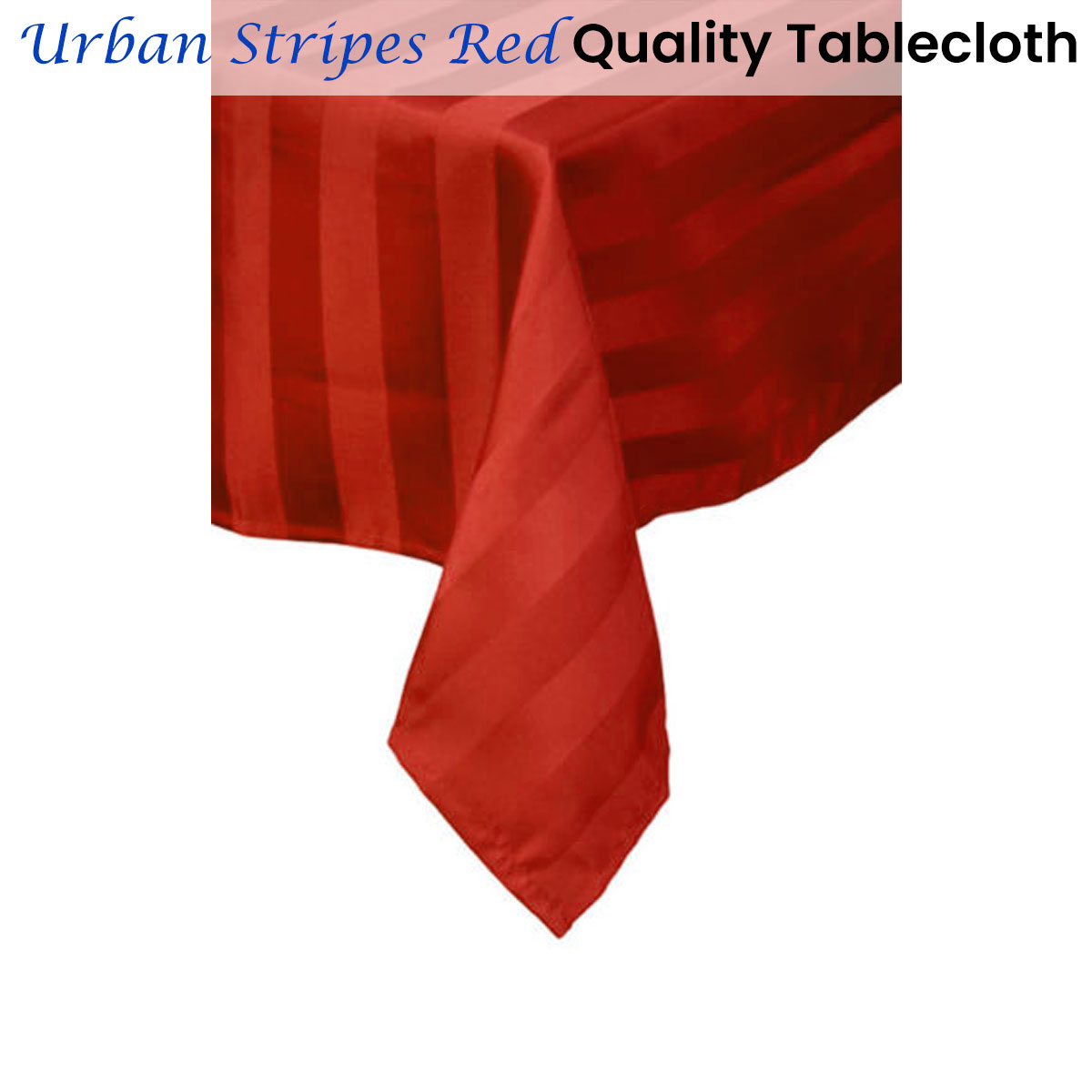Quality Urban Red Tablecloth 150 x 320 cm — image 2