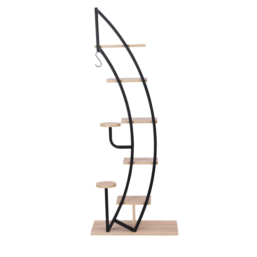 Artiss Plant Stand 6 Tier Ladder Corner Shelf — image 4