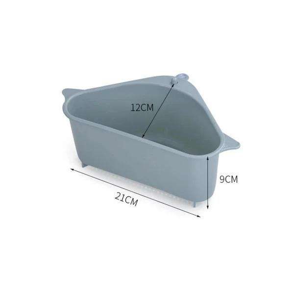 2-Pack Sink Strainer Rinse Box for Fruits Vegetables, Grey โ image 5
