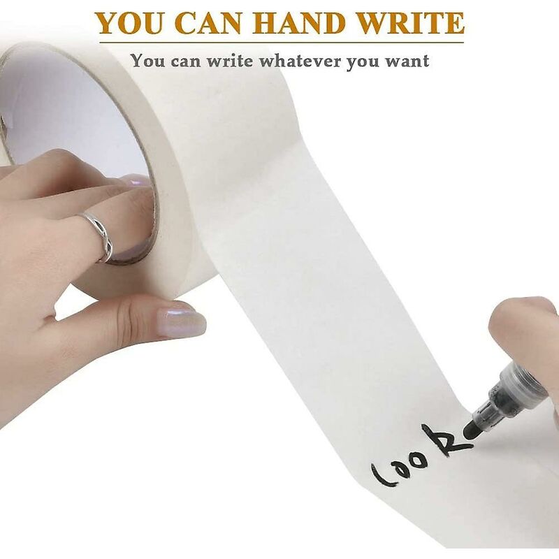 5 ROlls Masking Tape Adhesive Paint Masking Tape Multi-Purpose Strong Sticky Tape For Painting, Industry, Decorating — image 4