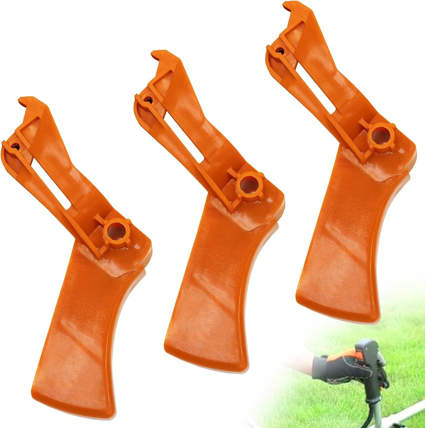 3 Pack C453000482 Throttle Triggers for Echo PE-2620, GT-225L, SRM-2620, SRM-2620T, BRD-2620, PE-2620S, HCA-2620, SHC-2620, PPF-2620 — image 2