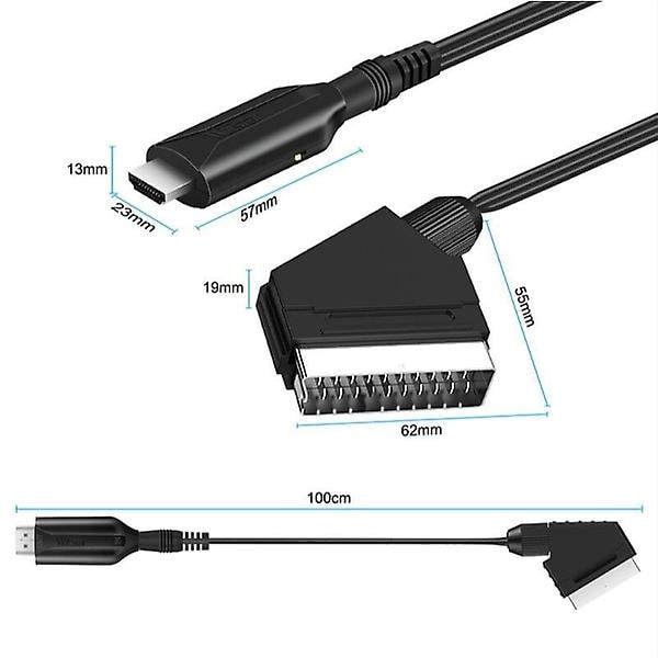 Summer Sale Scart to HDMI Converter, All-in-one Scart to HDMI Adapter, 1080P_tfrf โ image 2