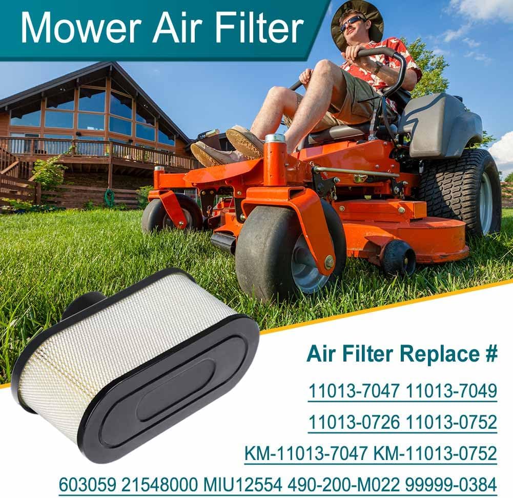 2 Pack FR691V Air Filter for Kawasaki FR651V FR730V FS481V FS541V FS600V FS651V FS691V FS730V Engine, Replace 11013-7046 Pre Cleaner 11013-0726 Air Filter โ image 3