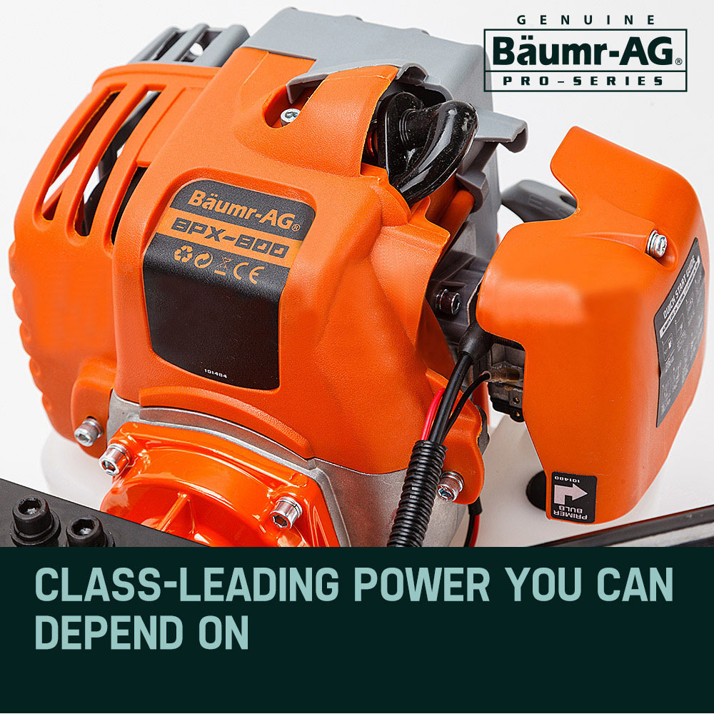 Baumr-AG Post Hole Digger 75CC Posthole Earth Auger Fence Borer Petrol Drill Bit — image 2