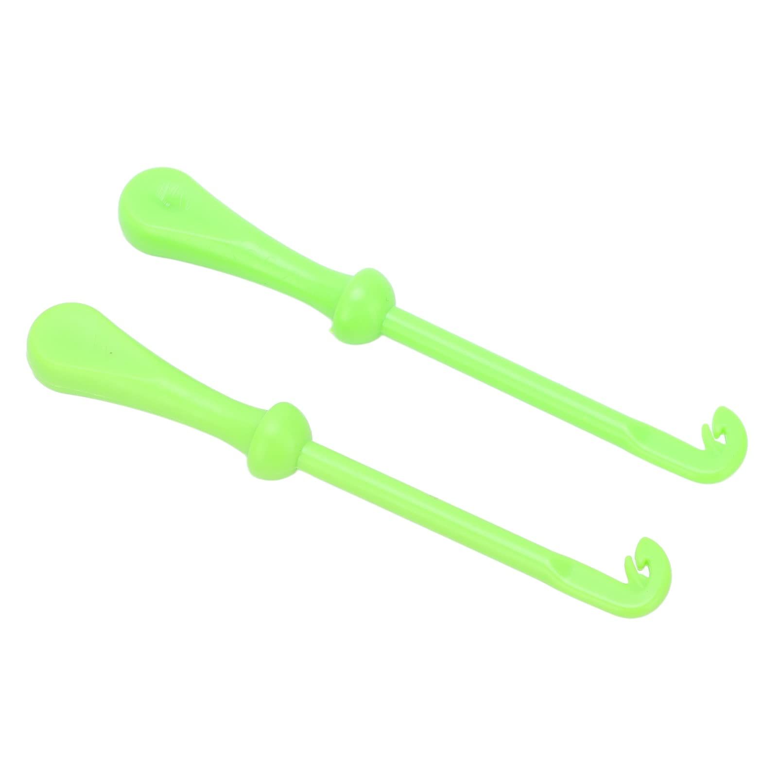 2pcs Fast Knot Tying Tool Portable Plastic Hook Loop Disgorger Remover for Fishing Easy to Use fine workmanship — image 3