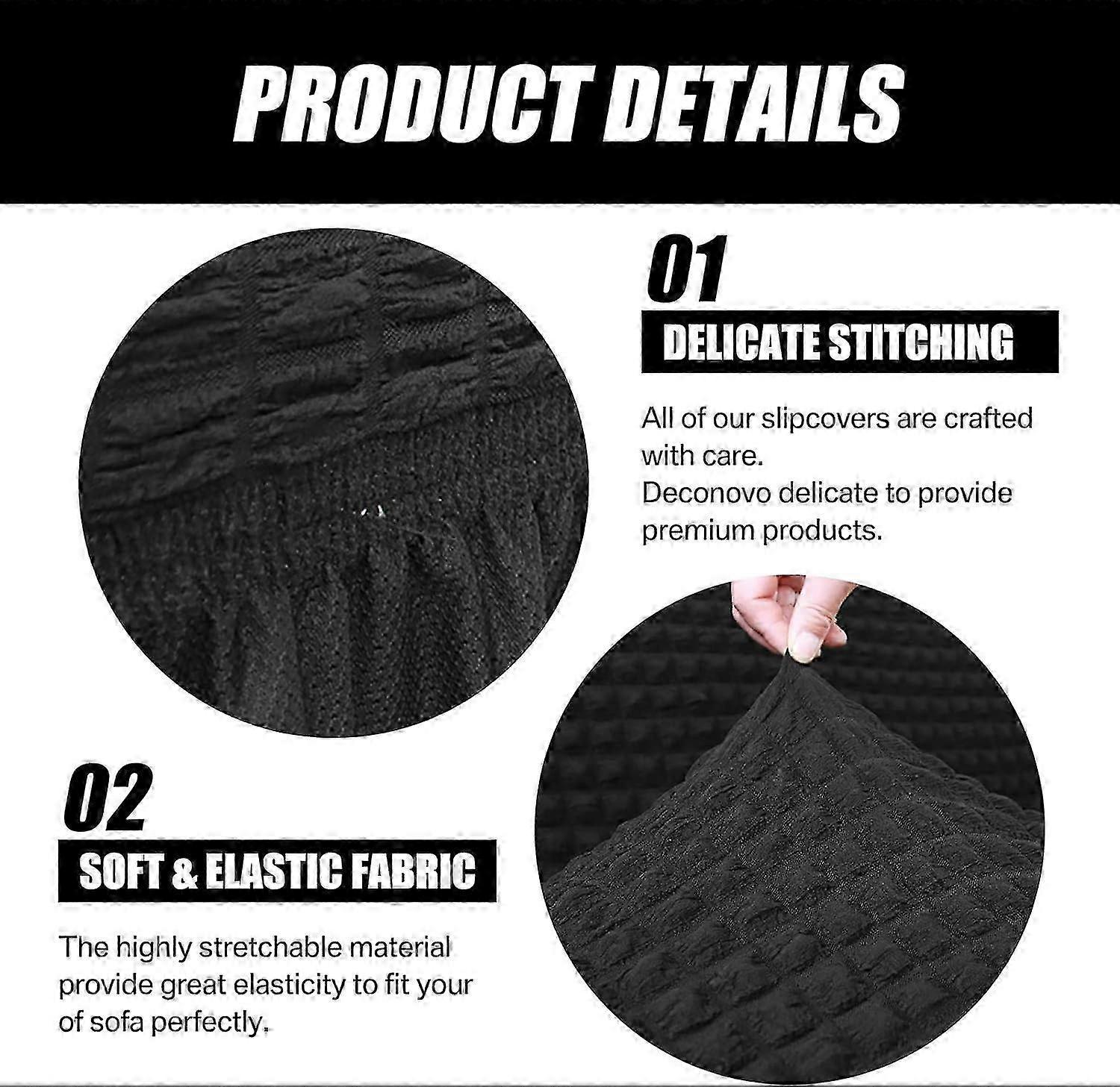 Elastic Non-Slip Sofa Cover Stretch Slipcover Couch Protector — image 3