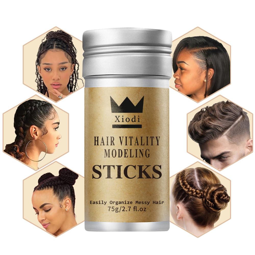 2X Hair Edge Control Hair Wax Stick | 75g Each | Natural Styling for Relaxed & Natural Hair — image 5
