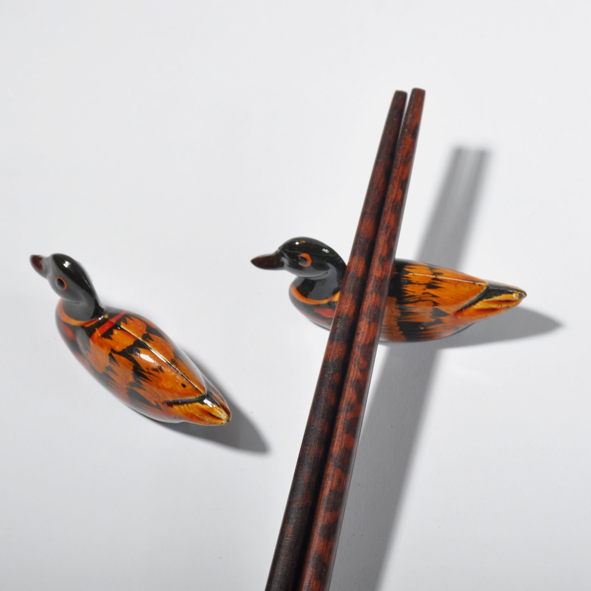 8pcs Duck Chopsticks Rest Metal Stand Spoon Holders Metal Trim Decor for Table Chopsticks Rest Holder Japandi Decor Spoon and Chopstick โ image 4