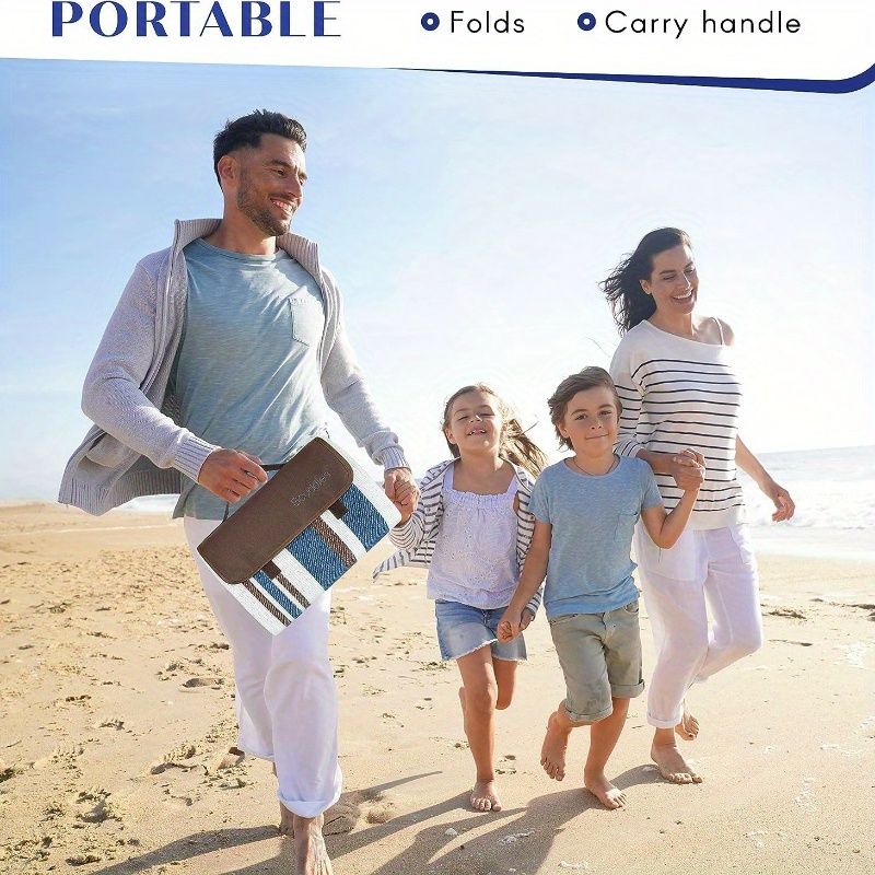 picnic blanket with carry handle โ image 5