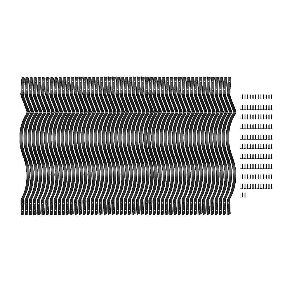 51 Pack 82cm Metal Deck Balusters Iron Stair Railing Spindles for Outdoor Indoor Use — image 4