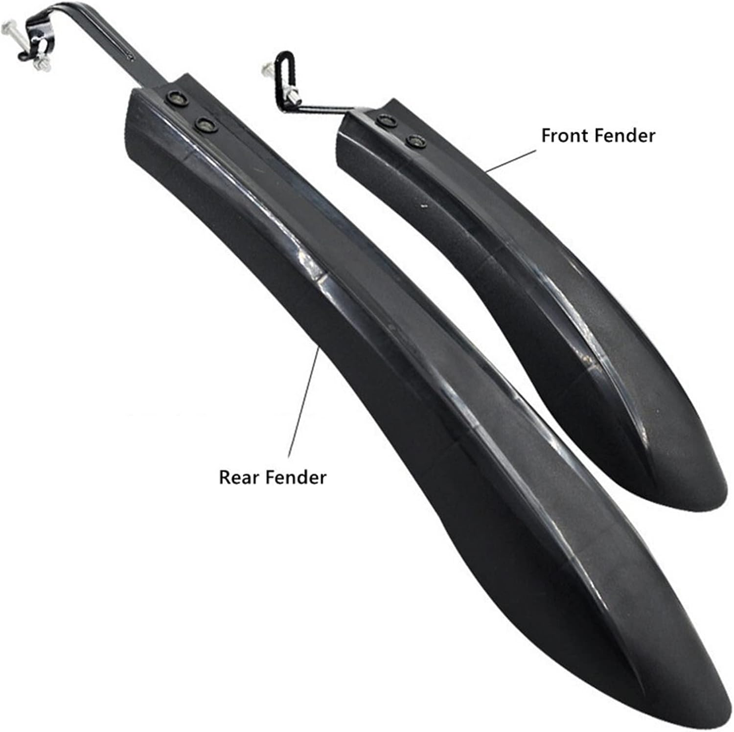 Removable Mudguard Mountain Bike Parts Bicycle Accessories Black-Iron — image 5