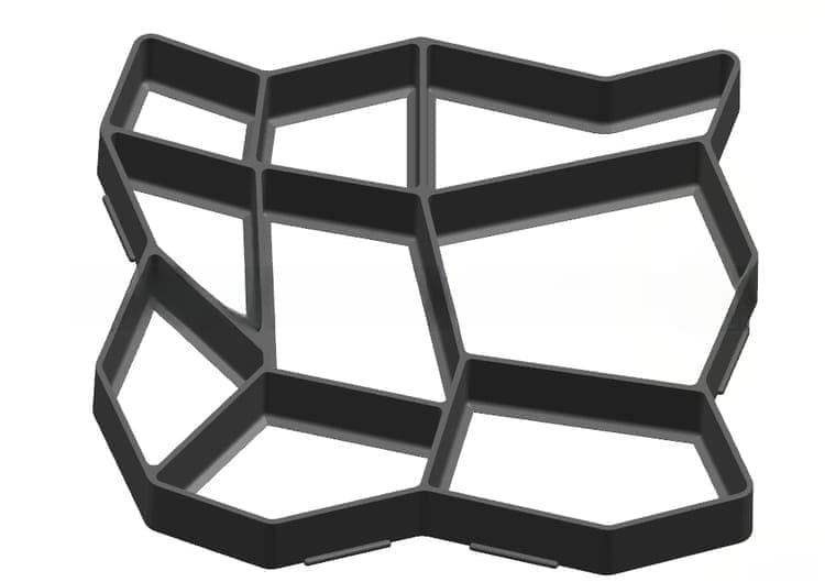 36 Paving Molds for Garden Tiles and Stones, 36x36x3.6cm — image 6