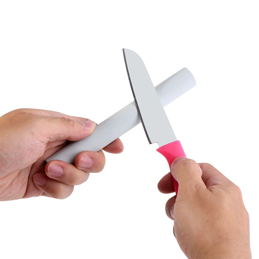 1Pc Geometric Shape Sharpening Stone Whetstone Sharpener Grinding Tool 800# Grit (Cylindrical) โ image 6