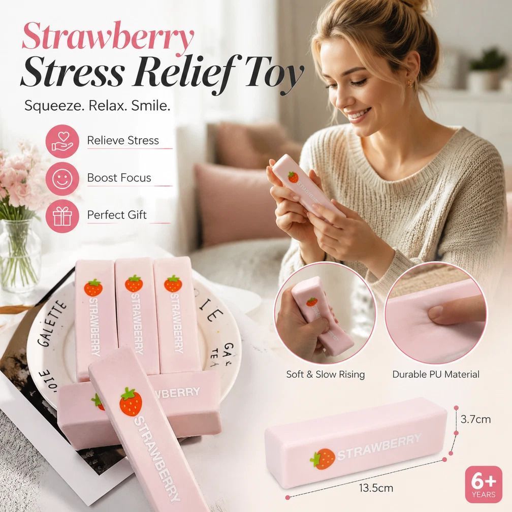 Matcha & Pink Butter Stick 23cm Stress Relief Toy 2 Pack — image 5