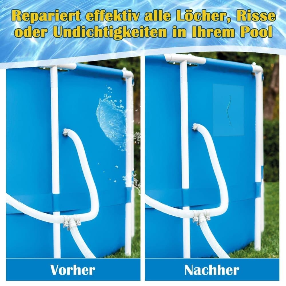 Waterproof Strong Repair Tape for Pool Repair and Sealing, Self-Adhesive, 10 cm x 100 cm โ image 4