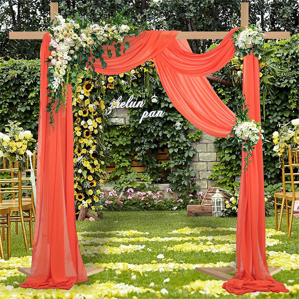 Heavy Duty Square Wedding Arch Wooden Backdrop Stand Balloon Floral Arch Frame โ image 6