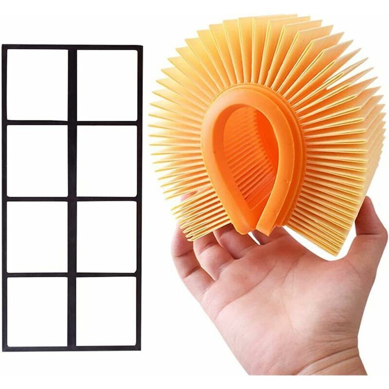 Kärcher vacuum cleaner filter 3-pack flat pleated filter accessory for Kärcher vacuum cleaners AD 3200, AD 3 Premium and AD 4 Premium, 6.415-953.0 — image 2