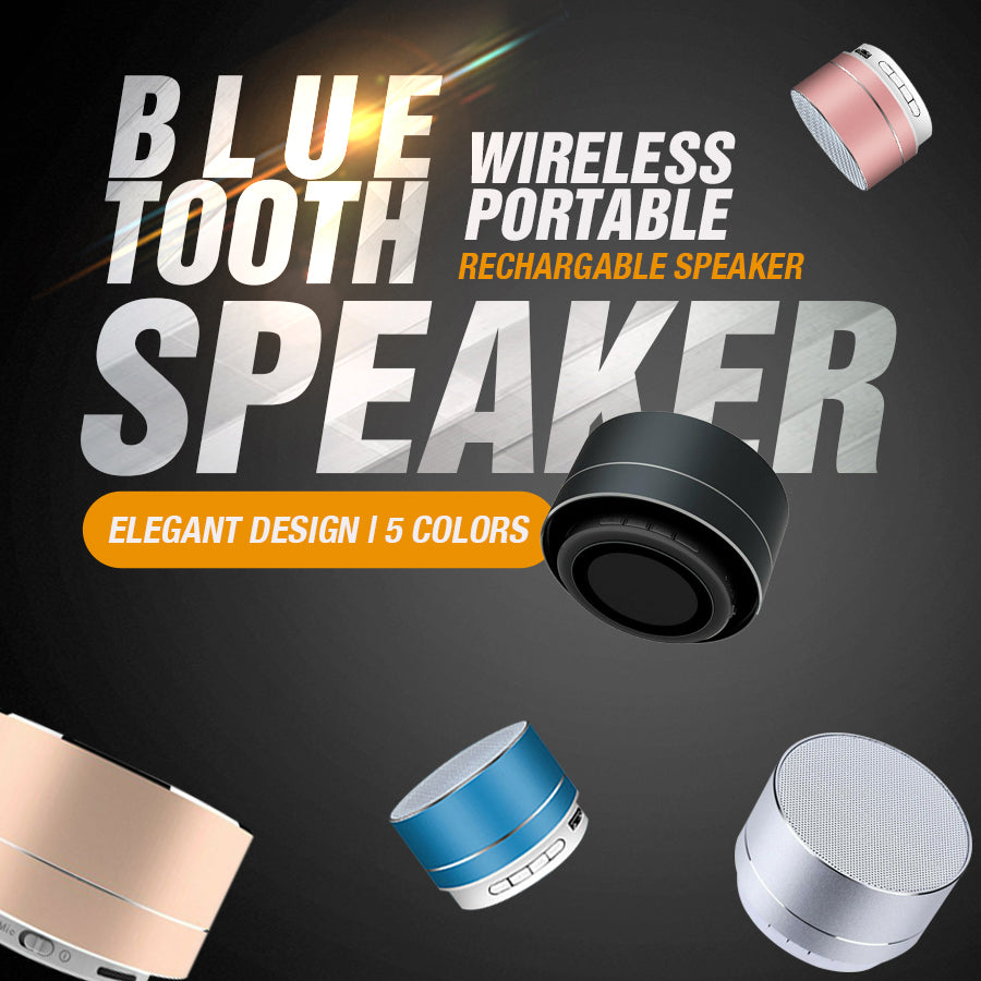 Bluetooth Speakers Portable Wireless Speaker Music Stereo Handsfree Rechargeable (Blue) — image 2