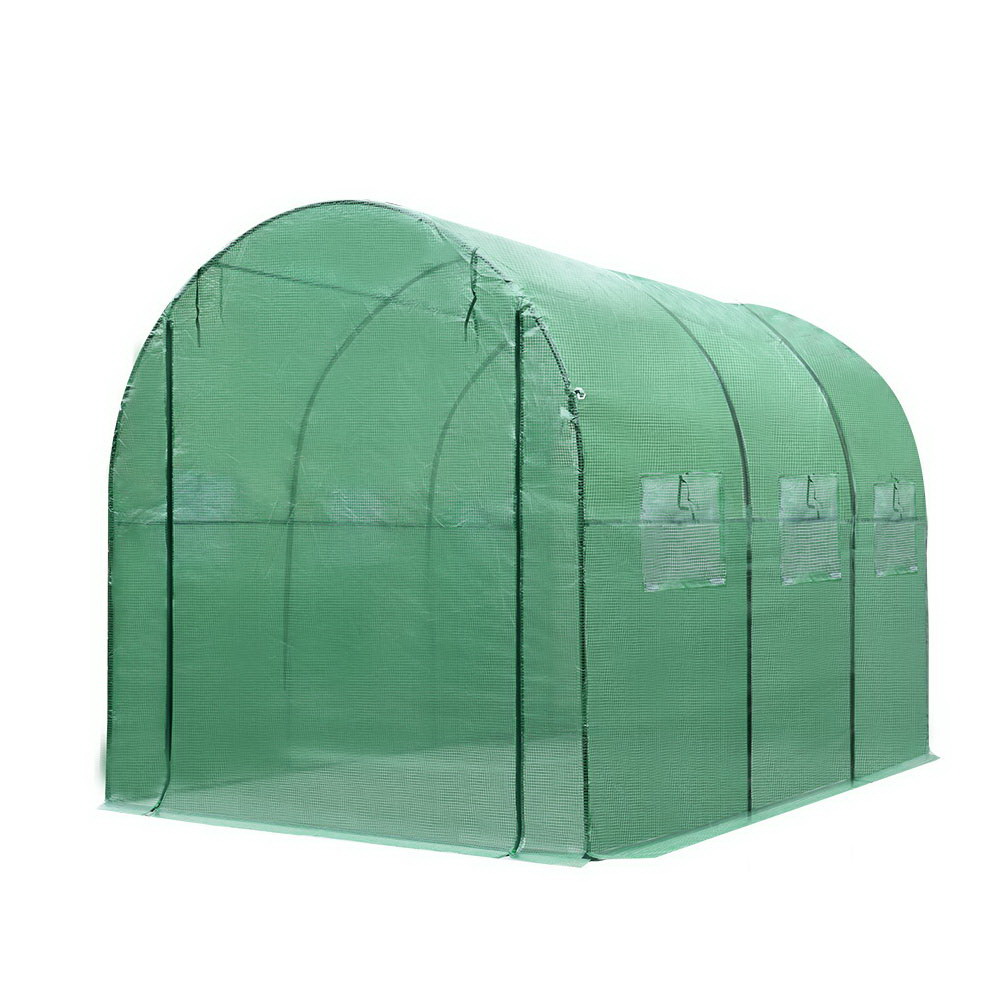 Green Fingers Greenhouse 3x2x2M Walk in Green House Tunnel Plant Garden Shed Dome โ image 3